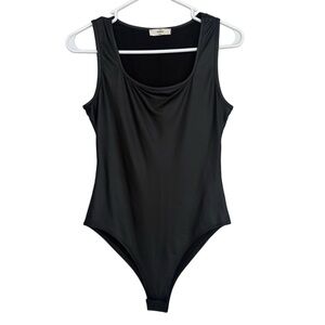 Entro Classic Black Sleeveless Bodysuit